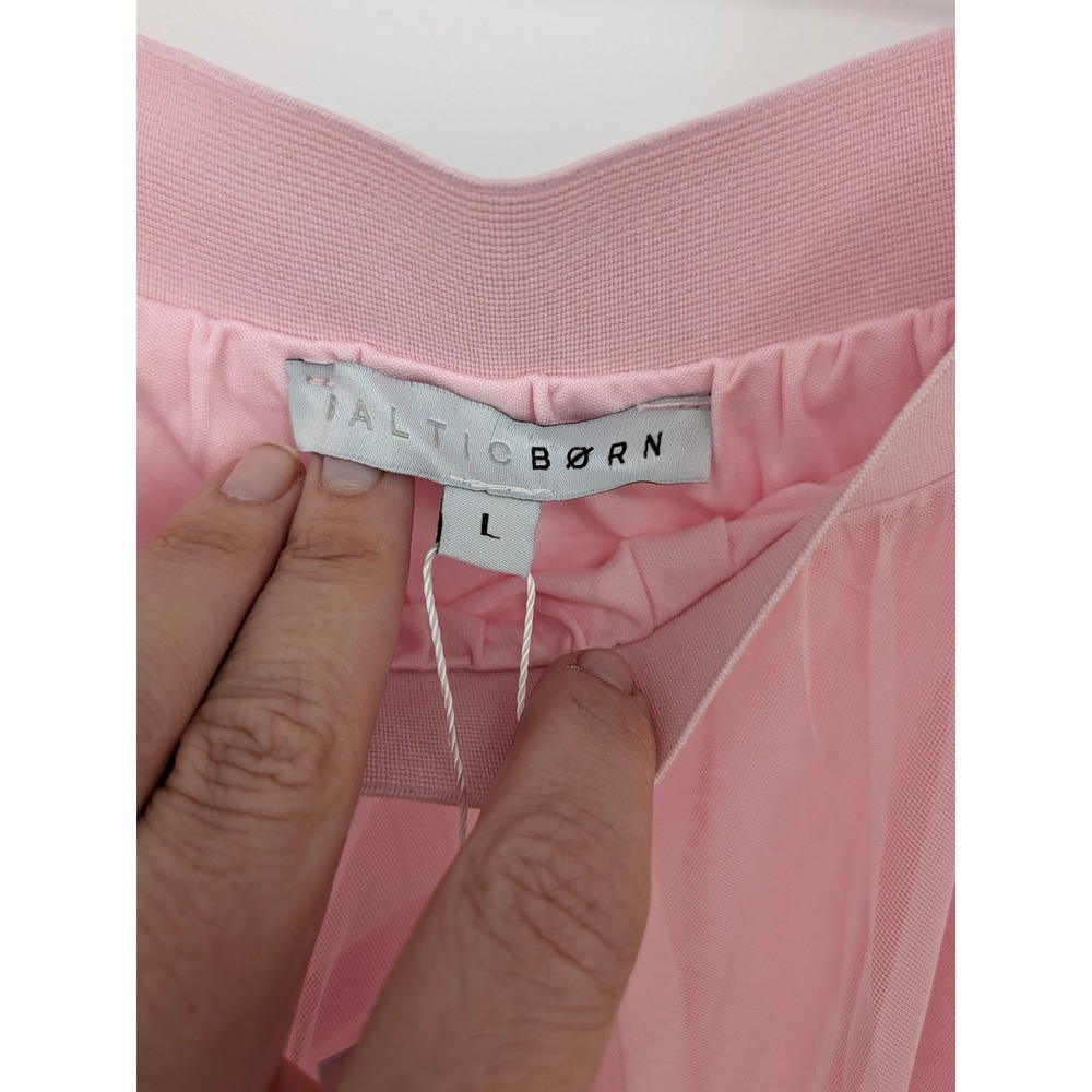 Baltic Born Mila Tulle Skirt L Pastel Pink Maxi Formal Party Balletcore Fairy - Picture 5 of 9